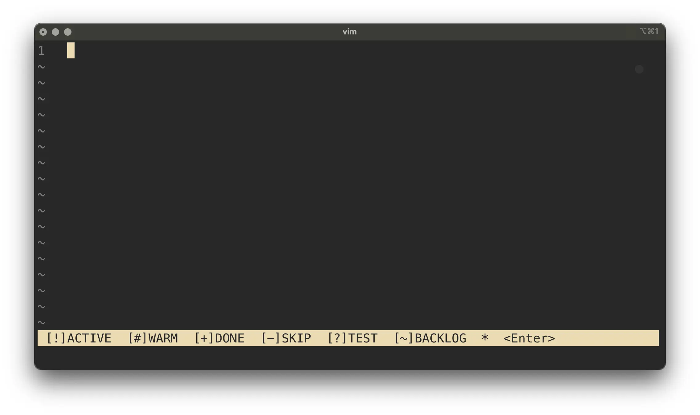 Task Management at the Speed of Thought