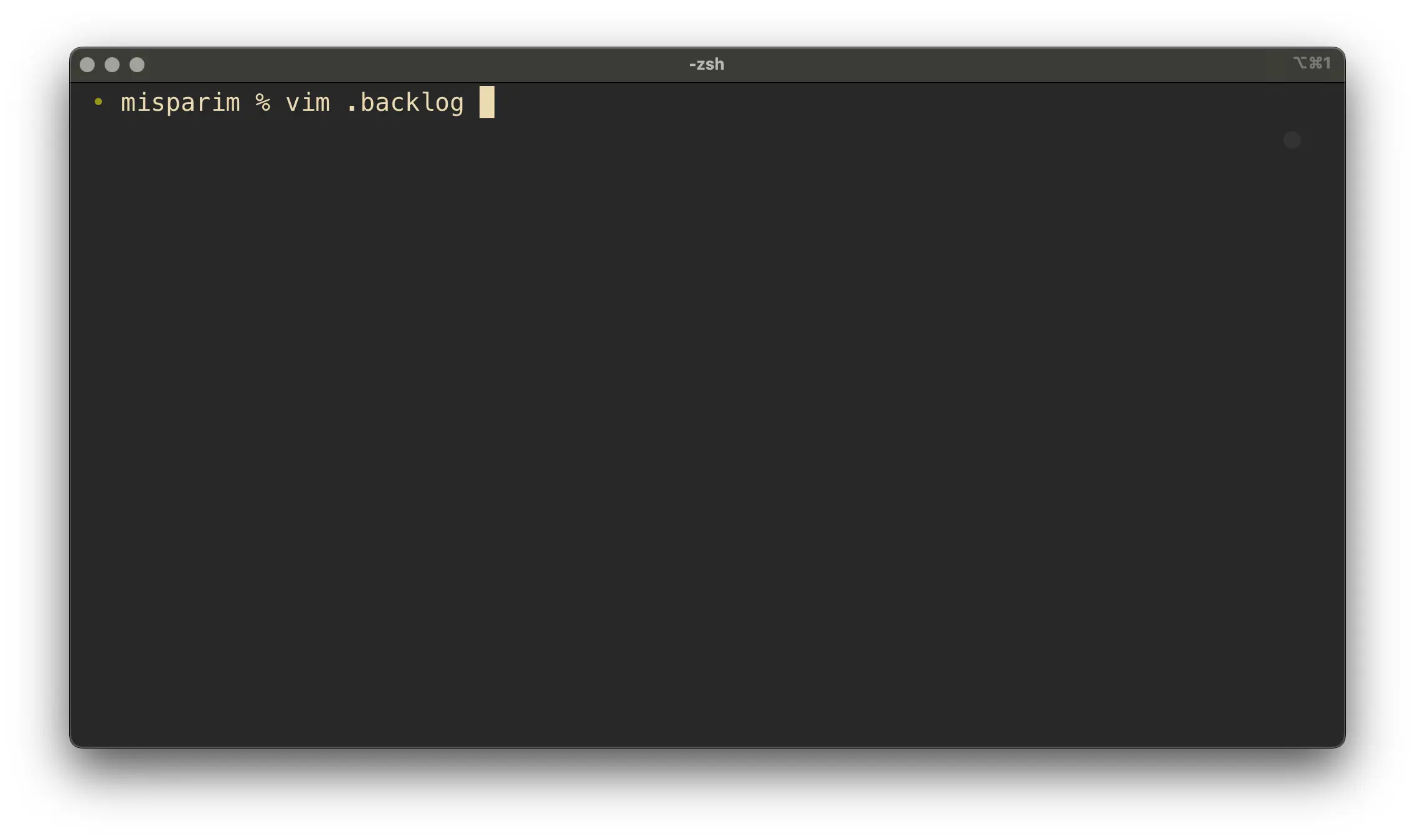 Task Management at the Speed of Thought